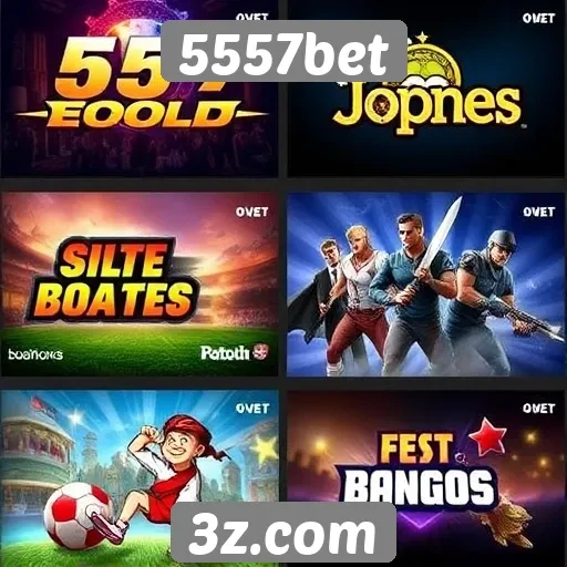Comparativo entre jogos oferecidos na plataforma 5557bet